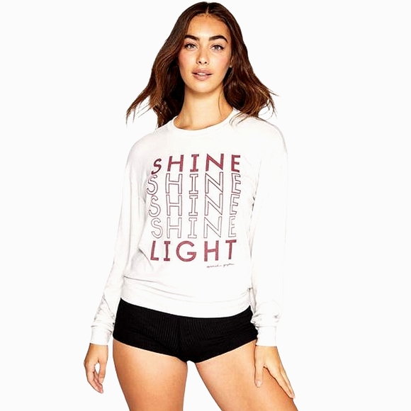 Spiritual Gangster Sweaters - Spiritual Gangster Shine Light Savasana Pullover Sweater NWOT